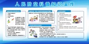 人民防空科普知识宣传展板下载
