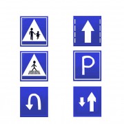 道路标识牌图片素材