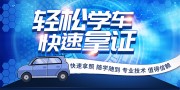 考驾照学车展板