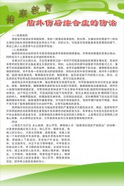 脑外伤后综合症的防治健康科普展板图片