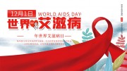 世界艾滋病日健康宣传海报图片