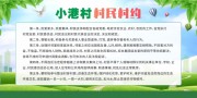 美丽乡村村规民约宣传栏
