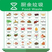 垃圾分类厨余垃圾指导图片素材