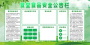 食品安全公告栏图片下载