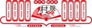 乡村讲文明树新风文化墙图片模板