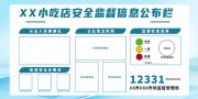 食品安全监督信息公布栏展板