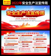 安全生产法宣传周活动宣传栏图片