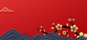 国潮风中式banner背景图片下载