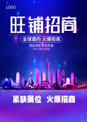 旺铺招商海报