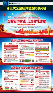 第五次全国经济普查宣传图