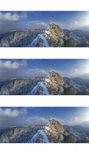 信阳鸡公山报晓峰雪景图片