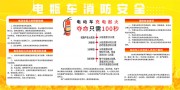 电瓶车消防安全宣传栏