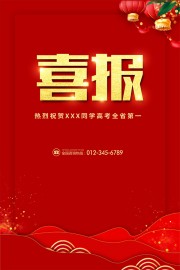 高考喜报图片素材