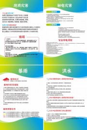防灾减灾自然灾害预防宣传挂图下载