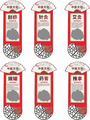 传统中医养生挂图图片素材