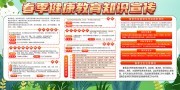 春季健康教育知识宣传栏