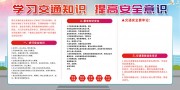 学习交通知识宣传栏