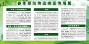 春季预防传染病宣传栏