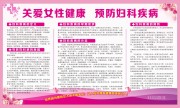 预防妇科疾病知识宣传栏