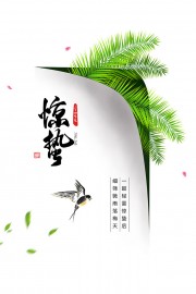 惊蛰节气海报