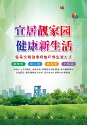 文明城市宣传海报图片模板