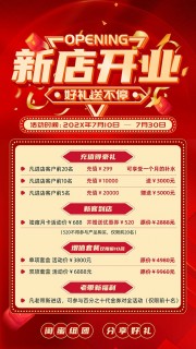 新店开业海报图片素材下载