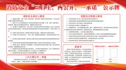 消防安全公示牌展板