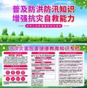 洪涝灾害危害健康教育知识专栏