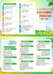 预防肿瘤科普宣传三折页图片