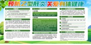 预防乙型肝炎知识展板