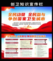 创卫知识宣传栏