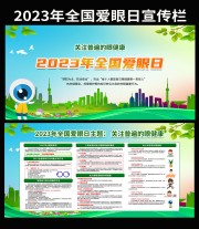 2023爱眼日主题展板