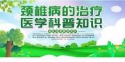 防治颈椎病科普宣传海报图片