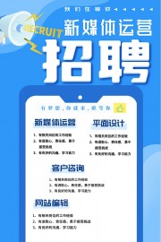 招聘海报图片设计素材