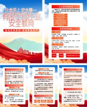 有限空间作业安全教育挂图