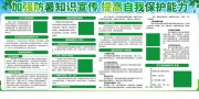 加强防暑知识宣传栏