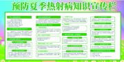 预防夏季热射病知识展板