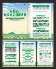 农业防灾减灾宣传挂图图片下载