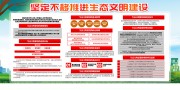 生态文明建设展板图片