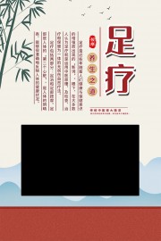 足疗按摩养生之道海报