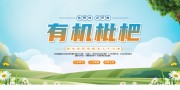 有机枇杷促销展板