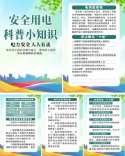 安全用电科普知识宣传挂图下载