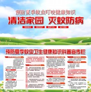 夏季防蚊虫知识宣传栏