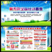 第五次全国经济普查知识看板