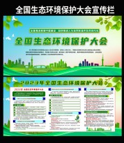 2023生态环境保护大会宣传栏