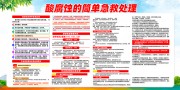 酸腐蚀简单急救处理宣传栏