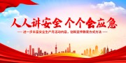 安全应急宣传标语图片素材