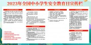 绿色中小学生安全教育日宣传栏