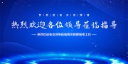 热烈欢迎领导莅临海报图片素材