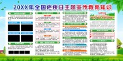 全国疟疾日健康科普宣传栏图片素材